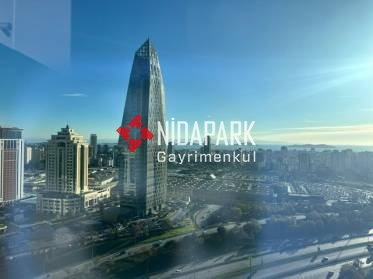 PALLADIUM TOWER | DENİZ MANZARALI | DEKORASYONLU KİRALIK OFİS